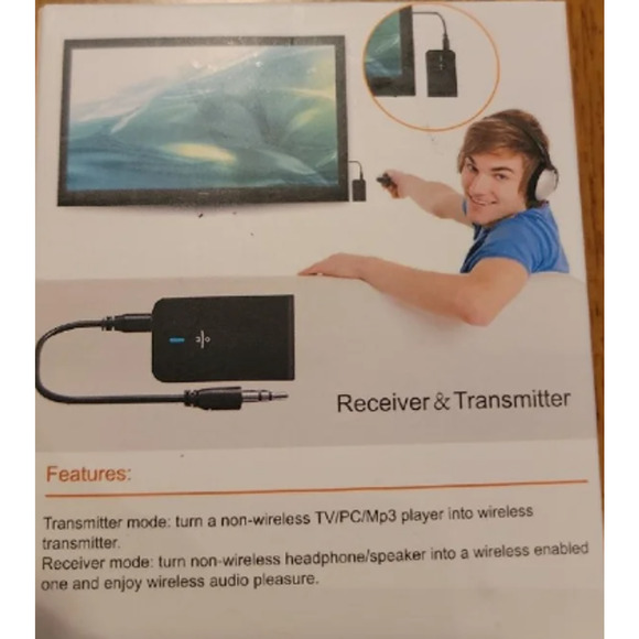 3 In 1 Wireless Receiver and Transmitter - NIB - Picture 2 of 2